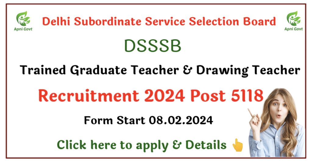 DSSSB Trained Graduate Teacher