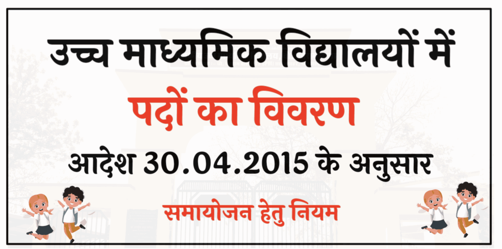 sr secondary school post vivran 2015 ke anusar