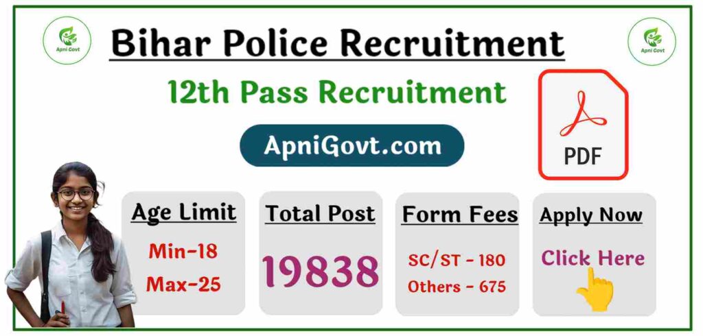 Bihar police Recruitment