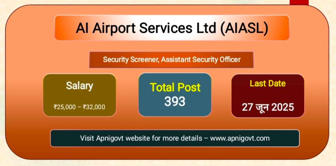 AIASL jobs 2025