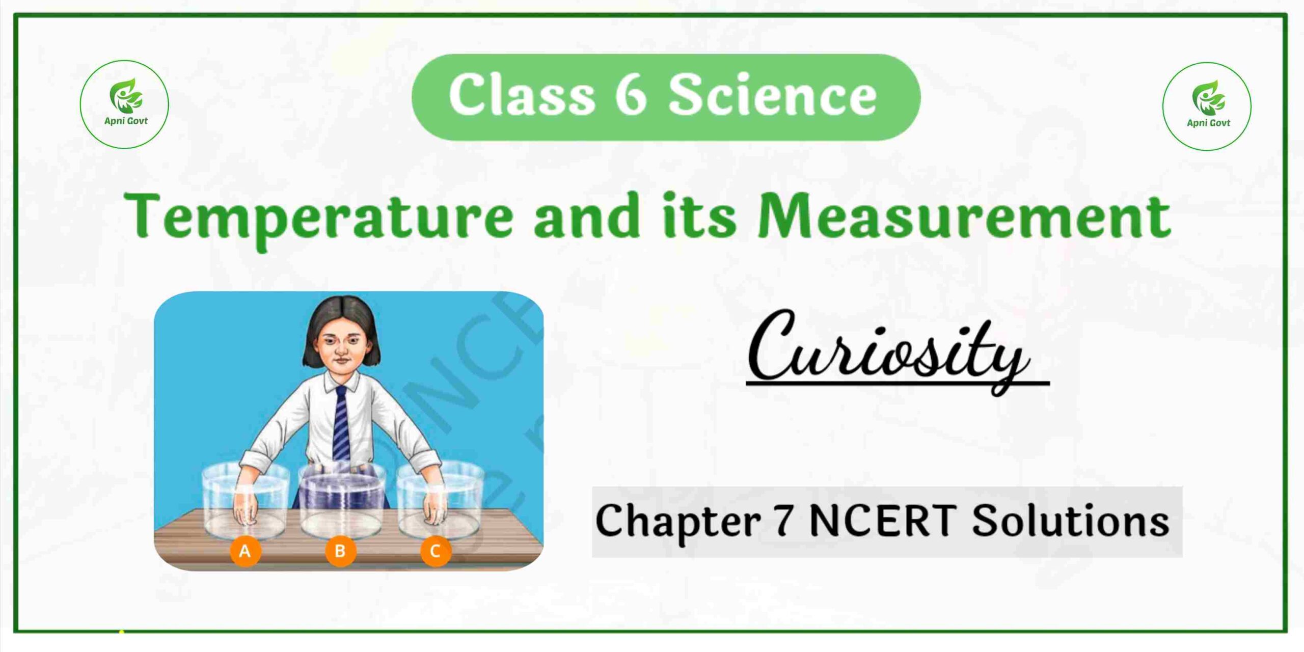class 6 science chapter 6 temperature and its measurement