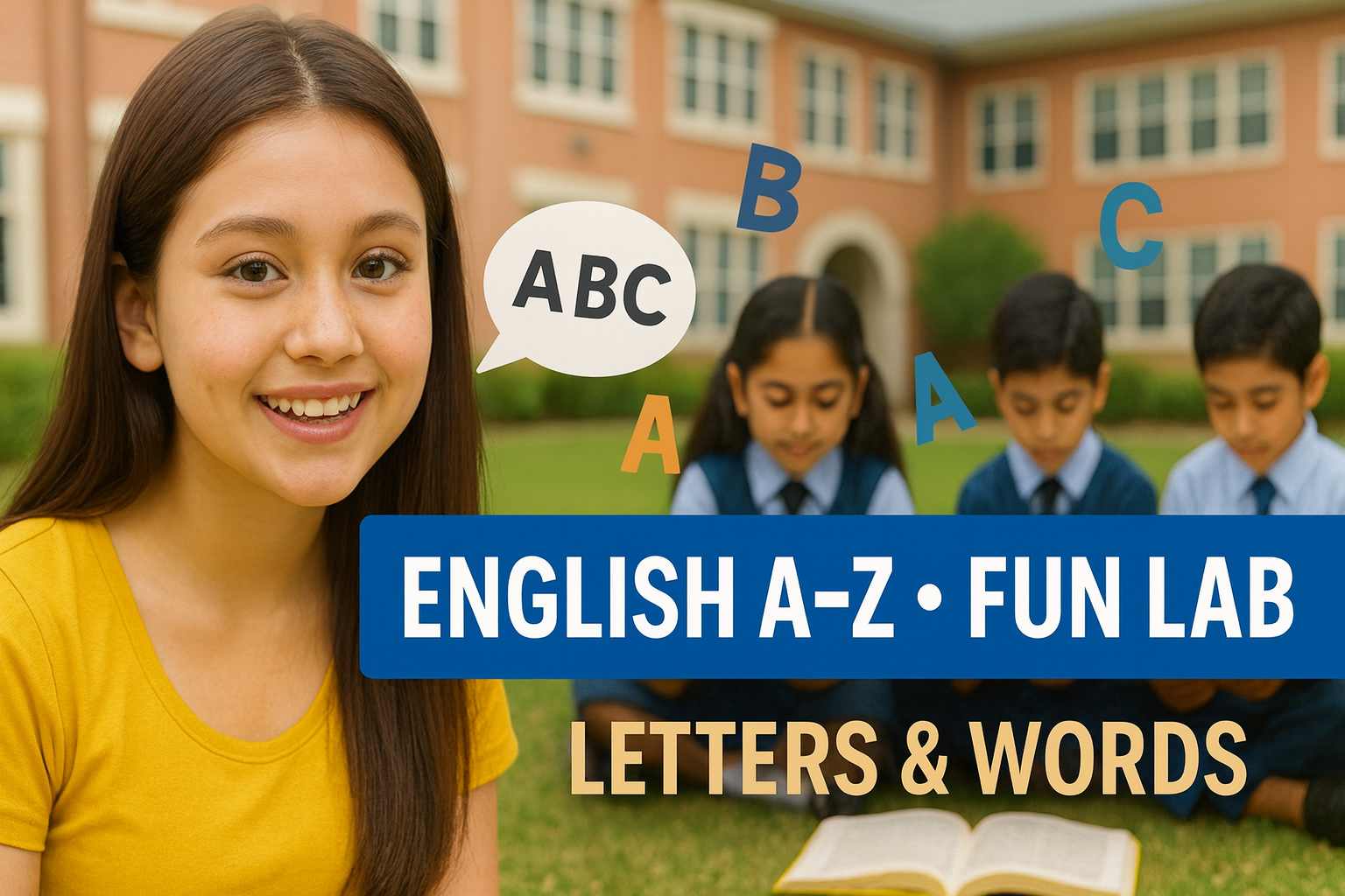 English A–Z Fun Lab Letters, Words