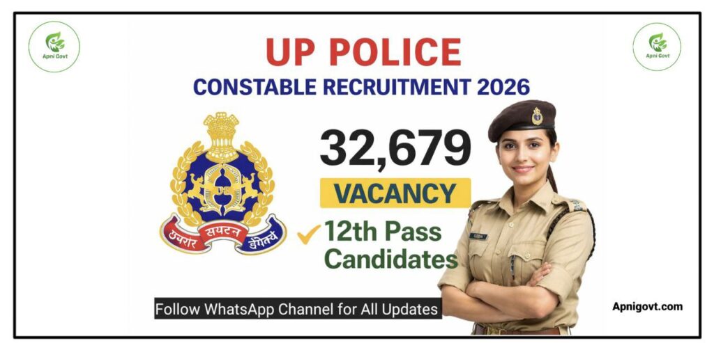 UP Police Constable Recruitment 2026 Notification