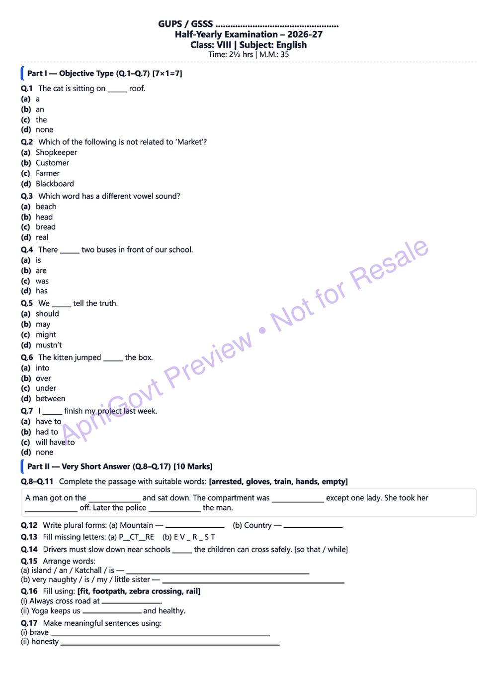 ApniGovt watermark PDF preview page